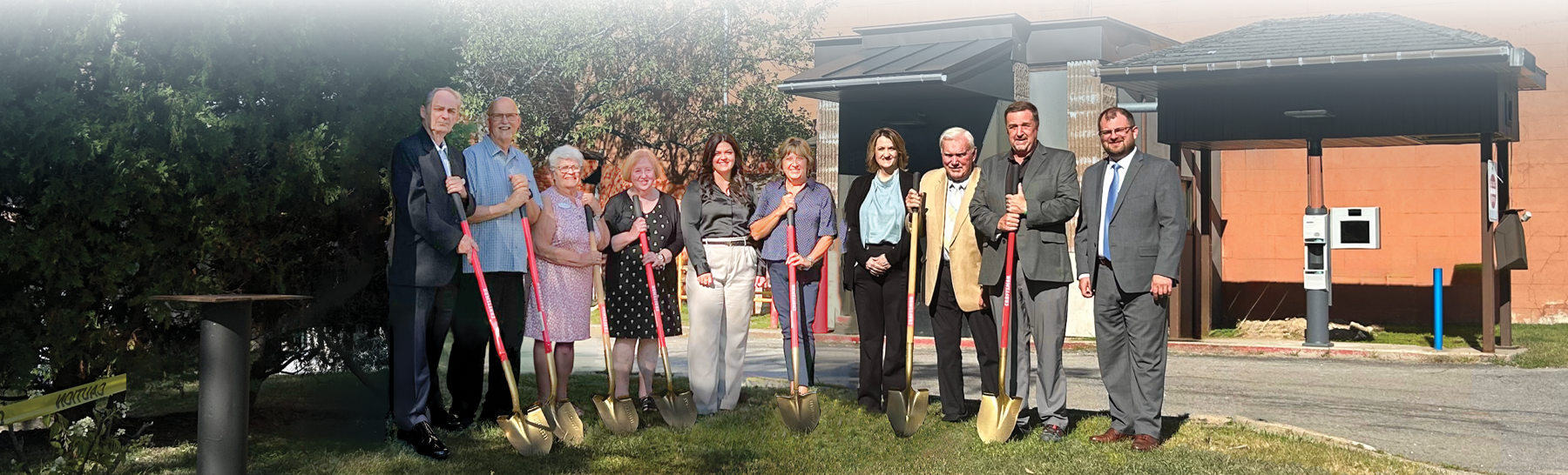 TruNorthern Staff and Board at ground breaking